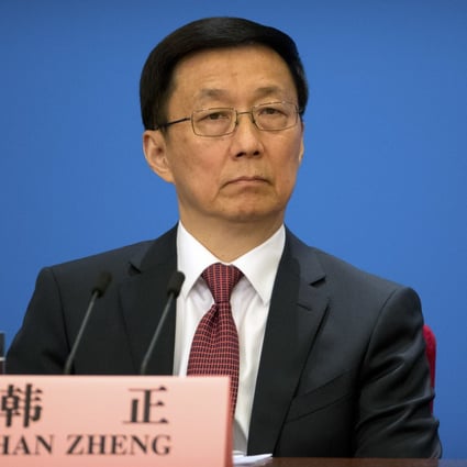 Chinese Vice-Premier Han Zheng. Photo: AP