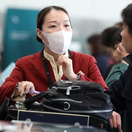 There have been 20 measles infections this year, five of them involving airport and airline staff. Photo: Nora Tam