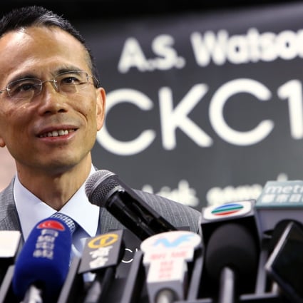 Victor Li Tzar-Kuoi, chairman of CK Hutchison Holdings, which owns AS Watson. Photo: Edmond So