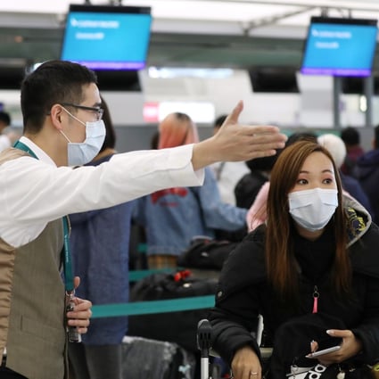 A number of measles cases in Hong Kong have involved airport or airline staff. Photo: Nora Tam