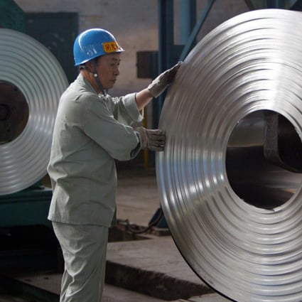 The data tracks profits from firms that report more than 20 million yuan (US$2.98 million) in revenue from their main business, and it is divided into private and public sector companies. Photo: Reuters