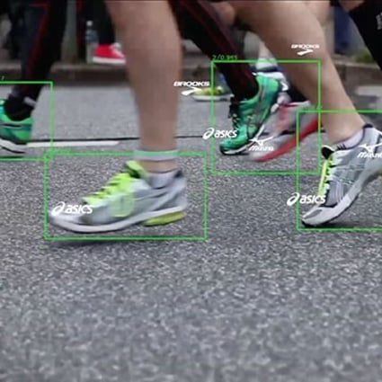 The Miro system can scan the thousands of running shoes in a marathon and supply the data to shoe manufacturers. Photo: Handout