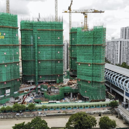 The Sol City construction site in Yuen Long. Photo: Roy Issa