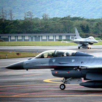Taiwanese President Tsai Ing-wen said on Wednesday that the US was likely to sell the island a new batch of advanced weaponry, including F-16 fighters. Photo: EPA