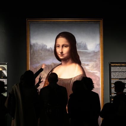 An art exhibition featuring the works of Renaissance master Leonardo da Vinci in Athens. Arteia believes the best place to start tackling the problem of provenance is by working with living artists. Photo: Xinhua