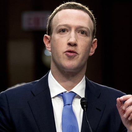 Addressing protection of user privacy, Mark Zuckerberg said he would support more countries adopting rules in line with the European Union’s sweeping General Data Protection Regulation. Photo: AP