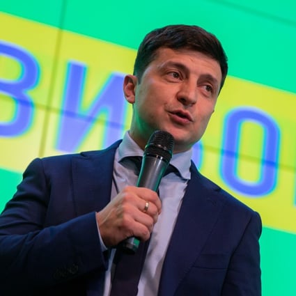 Ukraine election: comedian Volodymyr Zelensky favourite to beat