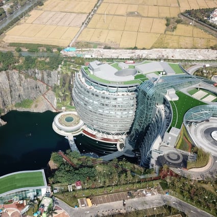 The InterContinental Shanghai Wonderland Hotel. Between its launch on November 20, 2018 and end of last year, the hotel generated 32 million yuan in revenue. Photo: Xinhua