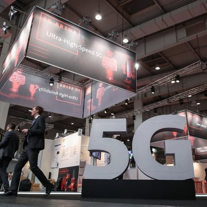 Visitors are seen at the 5G Arena during the 2019 Hanover Fair in Germany on April 1. Making an influx of mobile spectrum available to the US telecoms industry over the next five years is expected to add US$391 billion to the nation’s economy and create 1.8 million new jobs, according to a new study. Photo: Xinhua