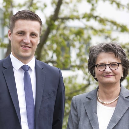 (From left) Sönke Schlüter, managing director, and Renate Schlüter, managing director