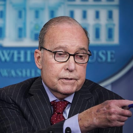 Larry Kudlow, the top economic adviser to US President Donald Trump, said on Sunday that he has “guarded optimism, maybe more than guarded optimism” about a trade deal with China. Photo: AFP