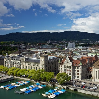Aside from banks, Swiss pension funds and insurance companies are also significantly exposed to its real estate sector. According to the IMF, shocks to property prices could ‘resonate through the economy’. Photo: Bloomberg
