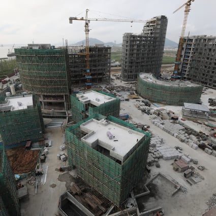 Serensia Woods, an elderly home project in Hengqin, Zhuhai, is expected to be ready by September 2020. Photo: Dickson Lee