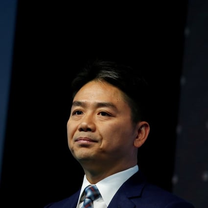 JD.com founder and chief executive Richard Liu Qiangdong attends a business forum in Hong Kong on June 9, 2017. Photo: Reuters