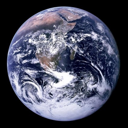 The Blue Marble, Apollo 17’s an image of Earth taken by the crew of Nasa’s Apollo 17 spacecraft, in 1972. Photo: AFP