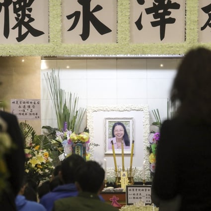 Lam Lai-tong, a Chinese and library studies teacher, fell to her death at her school in Tin Shui Wai in March. Photo: Felix Wong