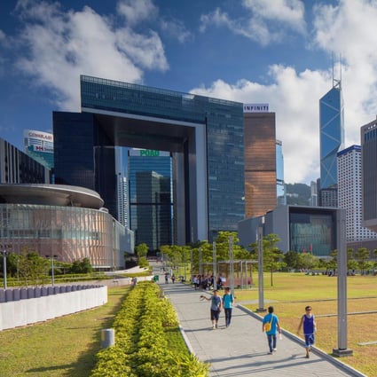 Office rents in Hong Kong’s Central district are the world’s most expensive. Photo: Alamy Stock Photo