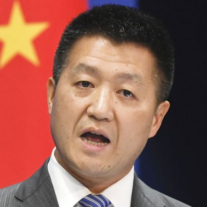 Foreign ministry spokesman Lu Kang said some US politicians had been “slandering China all over the world”. Photo: Kyodo