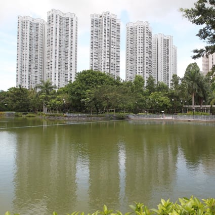 A flat of 448 sq ft at Kingswood’s Sherwood Court sold for HK$5.85 million, the highest for a two-bedroom layout at the estate since August 2018. Photo: K. Y. Cheng