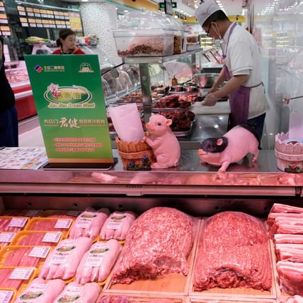 With a reduced pork supply at home, China has had to buy more from overseas. In the first two months of the year, the country’s pork imports increased 10 per cent to 207,000 tonnes, the agriculture ministry said. Photo: Reuters