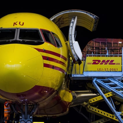 DHL Express reported that its 2018 profit from operations rose 12.7 per cent to US$1.96 billion. Photo: AFP