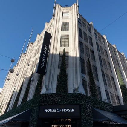 House of Fraser department store on Oxford Street, London. Photo: Alamy Stock Photo