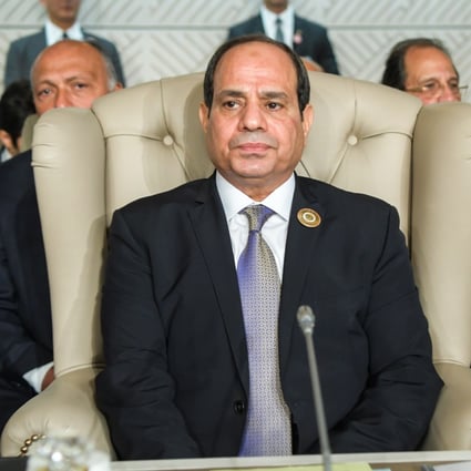 Supporters of President Abdel Fattah el-Sisi say he has stabilised Egypt and needs more time to reform and develop the economy. Photo: AFP
