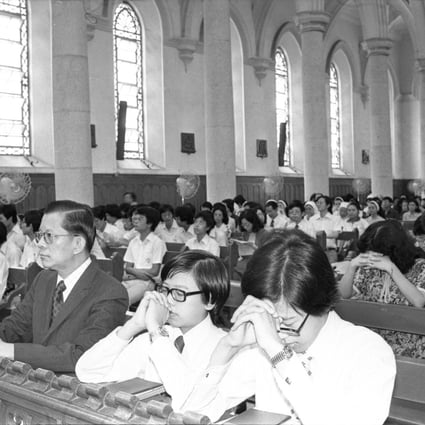 St John’s Cathedral, in Central, in 1979. Photo: SCMP