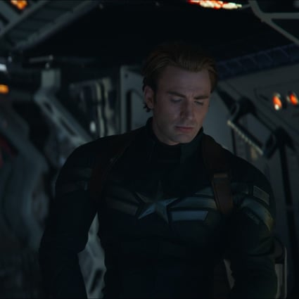 Scarlett Johansson as Black Widow/Natasha Romanoff and Chris Evans as Captain America/Steve Rogers in a still from Avengers: Endgame (category IIA), directed by Anthony Russo and Joe Russo.