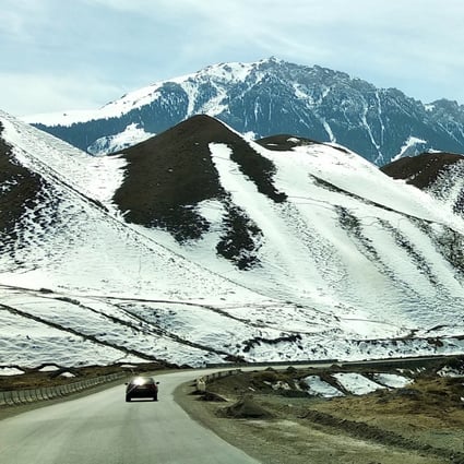 The new 350km highway between Bishkek, the Kyrgyz capital, and Naryn was built with Chinese backing. Photo: Kalinga Seneviratne