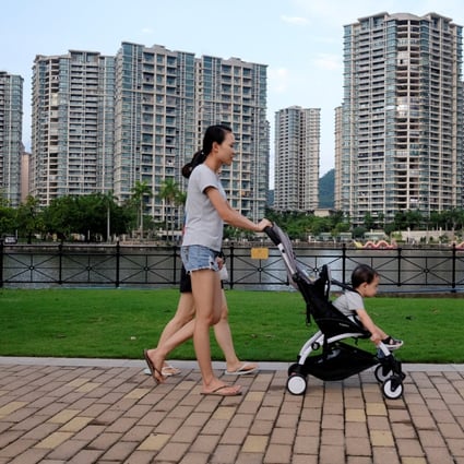 A residential property development in Zhongshan, one of the southern Chinese cities that make up the Greater Bay Area. Photo: Reuters