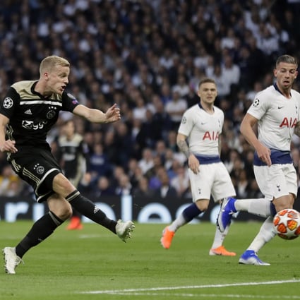 Champions League Ajax Run Spurs Ragged In First Half Blitz As Donny