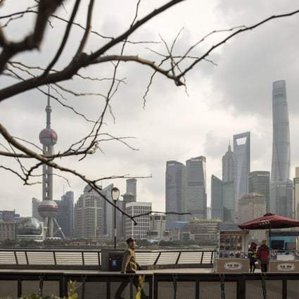 Shanghai’s Pudong Lujiazui Financial District. The combined net profit of companies listed in Shanghai and Shenzhen was down 1.7 per cent year on year in 2018. Photo: Bloomberg