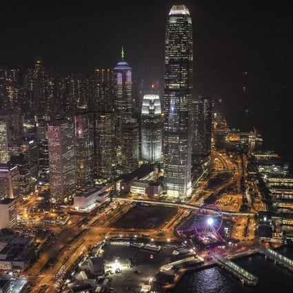 Night view of Central District in Hong Kong, with the IFC and Central Pier in the foreground, on 7 November 2018. Photo: SCMP/Felix Wong