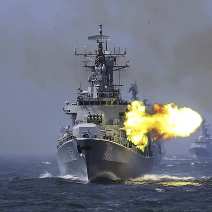 The PLA is staging live-fire drills at the northern end of the Taiwan Strait this week. Photo: AP