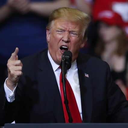 US President Donald Trump tweeted on Sunday that “the 10 per cent will go up to 25 per cent on Friday”. Photo: AP