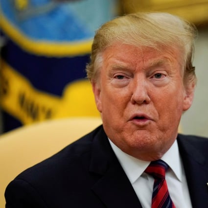 US President Donald Trump tweeted on Sunday that the trade deal was advancing too slowly. Photo: Reuters