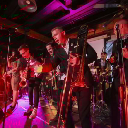 The Red Stripes ska band perform at Grappa's Cellar. Photo: Edward Wong