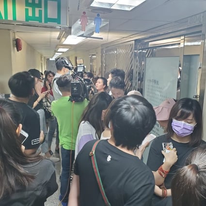 Women queue up at a private clinic offering the HPV vaccine in Hong Kong. Photo: SCMP
