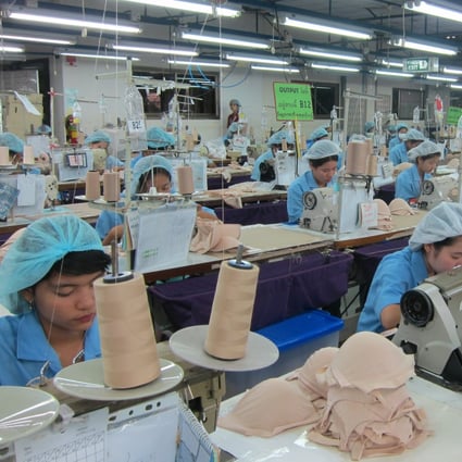 A factory in Thailand. Rising labour costs in China and a broad diversification of Chinese manufacturing will also determine the growth in investment in industrial property in Thailand. Photo: Denise Tsang