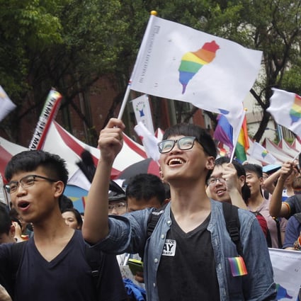 Taiwan lawmakers have until May 24 to legalise same-sex marriage, according to a ruling by the Constitutional Court, and LGBT campaigners are urging them to back the government’s draft bill in a key vote this week. Photo: AP