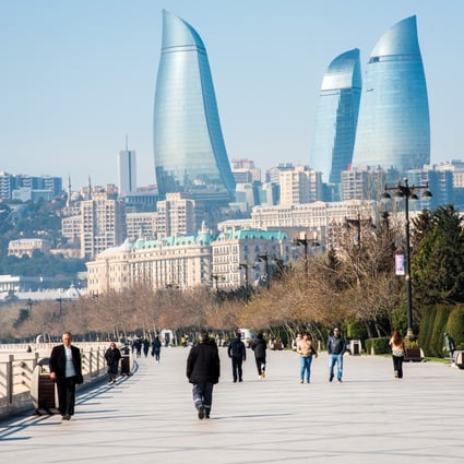 Azerbaijan Oil Rich And At The Crossroads Of Asia And Europe Takes Vanity Architecture To A New Level South China Morning Post
