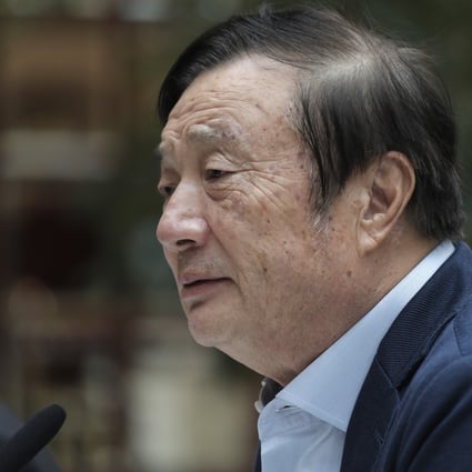 Ren Zhengfei, founder and CEO of Huawei, said US trade restrictions have no impact on the Chinese tech giant’s 5G plans. Photo: AP