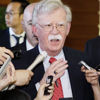 John Bolton’s meeting with David Lee was the first between senior US and Taiwanese security officials in more than four decades. Photo: AP