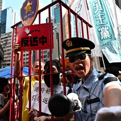 Opponents of the bill worry about unfair trials and a lack of human rights protections in mainland China. Photo: AFP