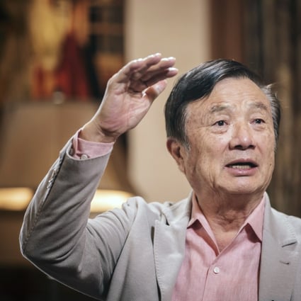 Ren Zhengfei told Bloomberg that the trade war was nothing to do with Huawei. Photo: Bloomberg