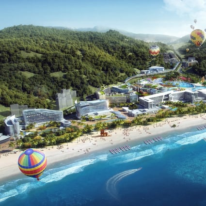 Kasai Group's Golden Bay Resort on the coast of Dapeng in Shenzhen plans to open its doors to the public in the summer of 2020. Photo: SCMP Handout