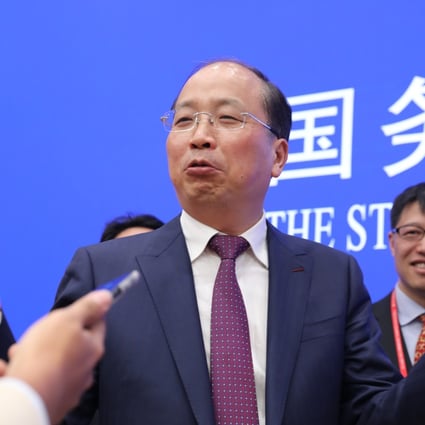 Yi Huiman is the chairman of the China Securities Regulatory Commission. Photo: Simon Song