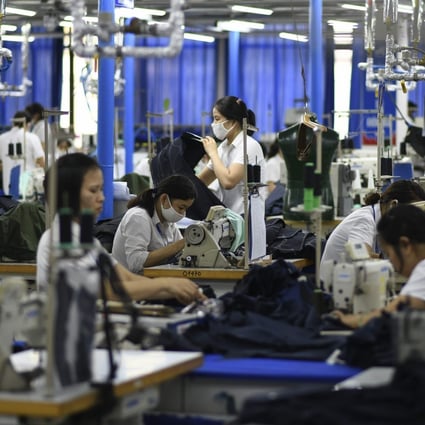 Caixin/Markit Manufacturing Purchasing Managers’ Index (PMI) data showed a different trend from the official government PMI data, which fell more than expected to 49.4, indicating a contraction in the Chinese manufacturing sector activity in May. Photo: AFP