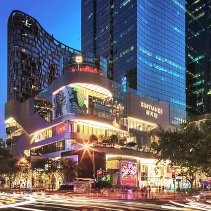 The newly renovated Xintiandi Plaza in Shanghai. Photo: Handout